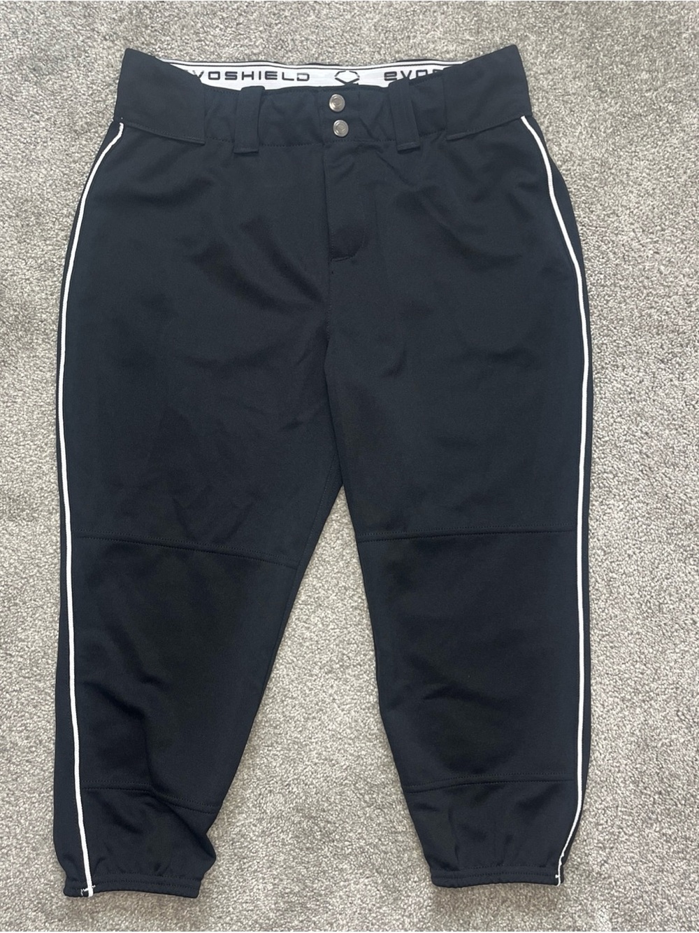 EvoShield Standout Softball Pants Women’s Large Black High Rise Fastpitch